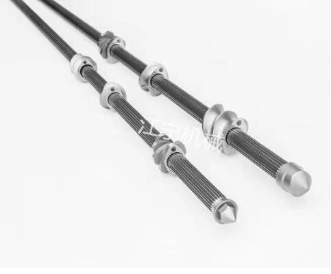 Quality WR12 Material Cold Rolling Shaft with Φ10-Φ300mm Diameter Range for Leistritz, JSW, Toshiba Extruders factory